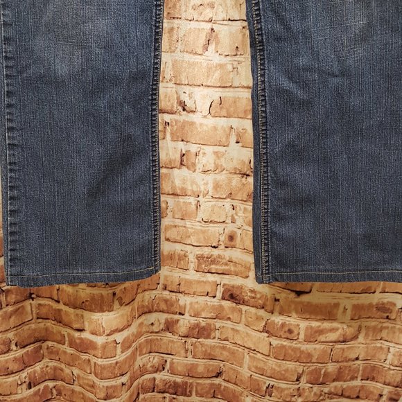Levi's Signature Stretch Low Rise Boot Cut Size 12 Med - Picture 2 of 13